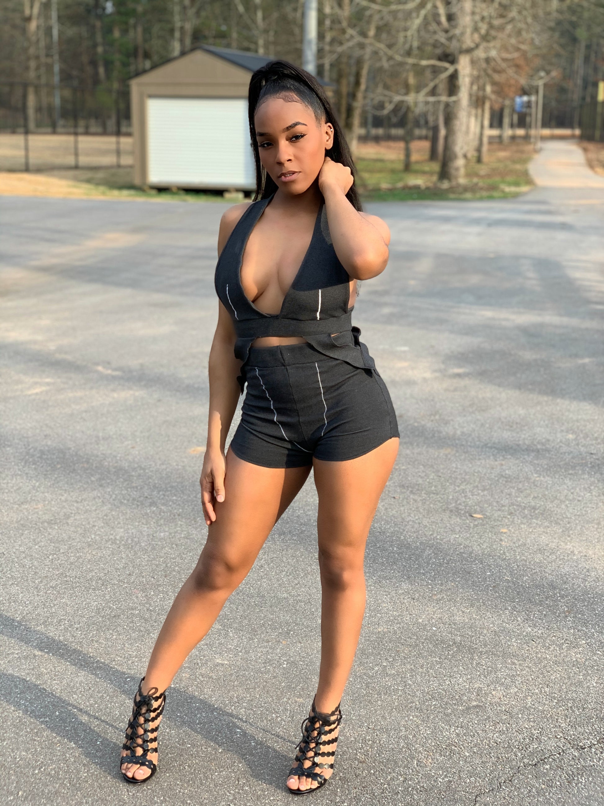 Denim Litty Briefs set